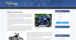 Desktop Screenshot of genuinemotorcycleparts.com